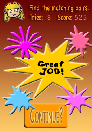 Screenshot Meghan’s Matching Game 1st Grade Screenshot Meghan’s Matching Game 1st Grade